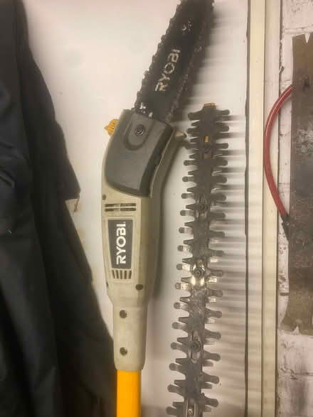 Photo of free Ryobi electric chainsaw and hedge (Adel LS16) #1