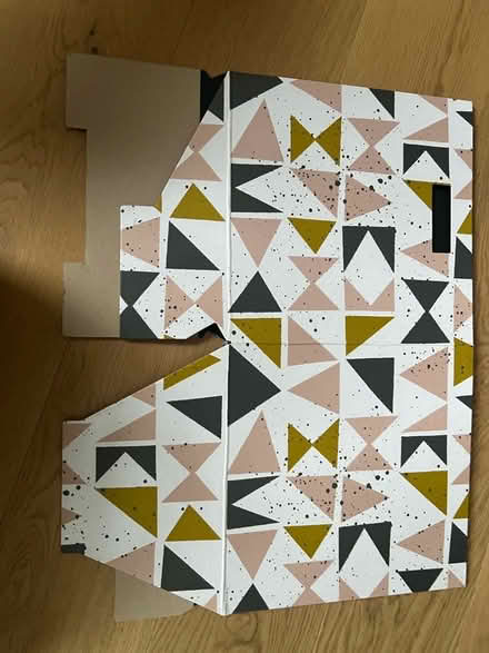 Photo of free Decorative Folded Storage Boxes x5 (Fulham Palace Rd W6) #4