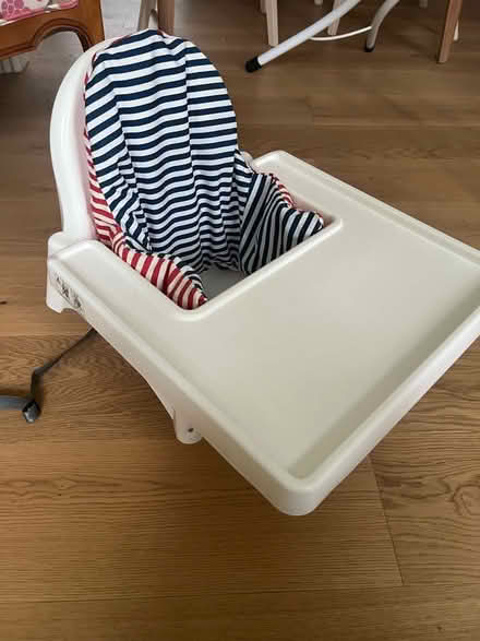 Photo of free ANTILOP Baby highchair with tray and support cushion (Fulham Palace Rd W6) #1