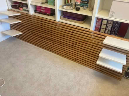 Photo of free Double bed with drawers + headboard (N22 very near Wood Green tube) #3