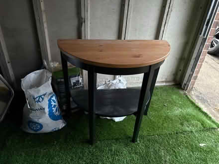 Photo of free IKEA Half Moon table (Hatfield) #1