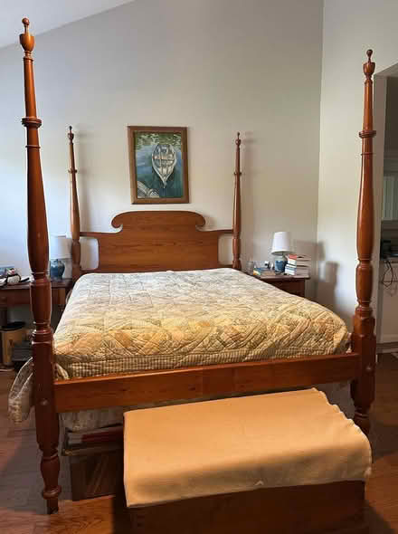 Photo of free Antique 4- poster pine bed (Pacheco Valle, Novato) #1
