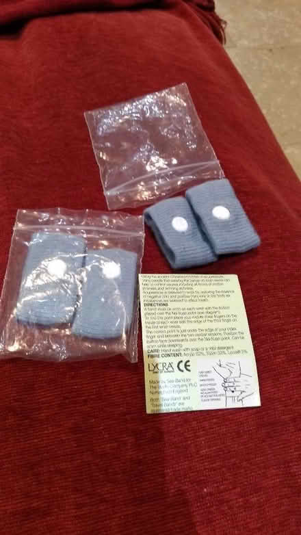 Photo of free 2 pairs of acupressure bands (Risinghurst OX3) #1