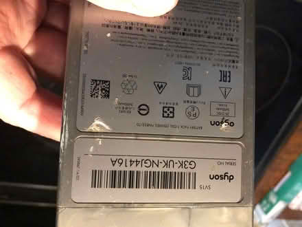 Photo of free Dyson Cordless Battery (ME9) #2