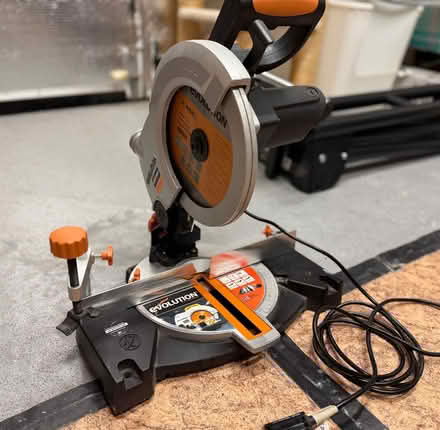 Photo of free Small evolution mitre saw 240v (Bayston Hill SY3) #2