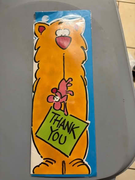 Photo of free Thank you card sealed (Westbury Wilts BA13) #1