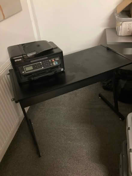 Photo of free Black desk (Higher Walton Preston PR5) #1
