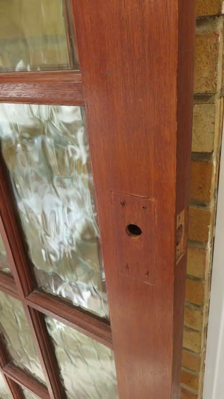 Photo of free Glazed Mahogany Doors (Kennington OX1) #3