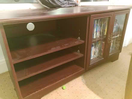 Photo of free Large heavy solid TV unit (S8) #1