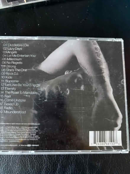 Photo of free Robbie Williams CD (Westbury Wilts BA13) #2