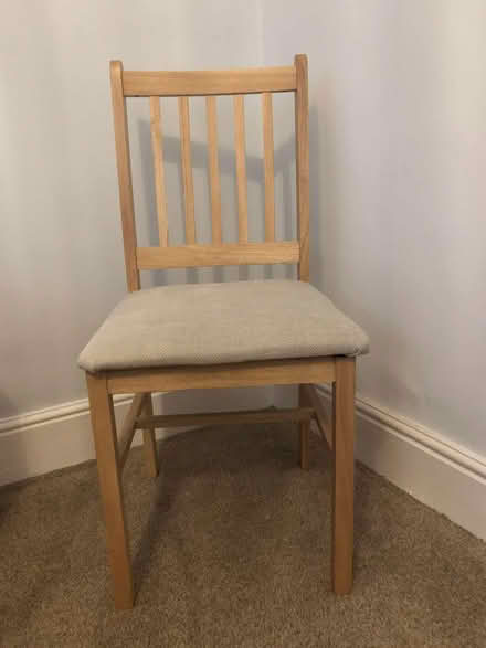 Photo of free Wooden kitchen / dining chair (Wells BA5) #1