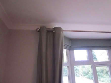 Photo of free chrome curtain rail (Loddon NR14) #2
