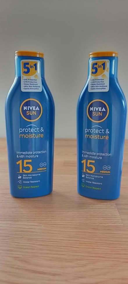 Photo of free Nivea Sun Cream SPF15 (Wimborne Minster BH21) #1