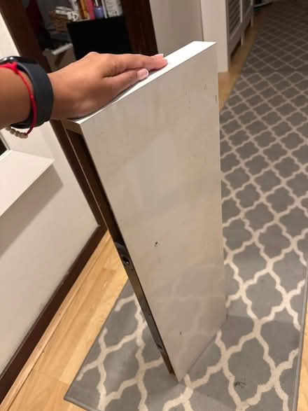 Photo of free White gloss floating shelf (Sl1) #2