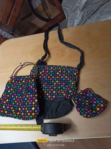 Photo of free Spotty bags and purse set (Fords Farm RG31) #1