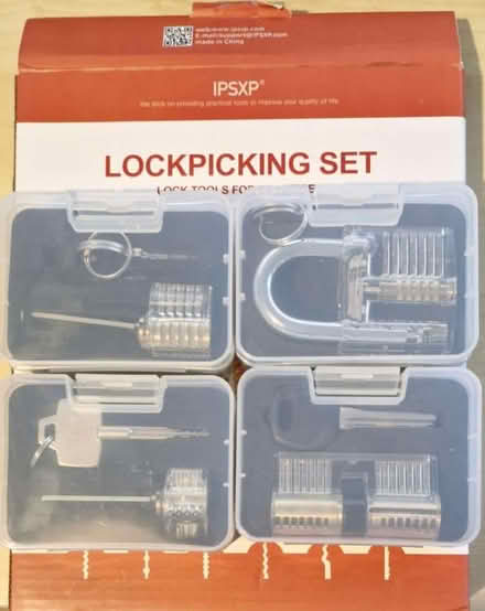 Photo of free Lock Picking Set - No Tools Just The Locks & Keys (Fernhill G45) #1