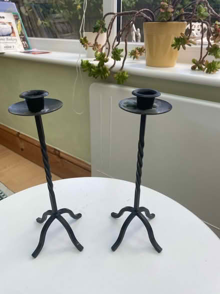 Photo of free Metal Candles stick holders (Peterborough Broadway PE1) #2