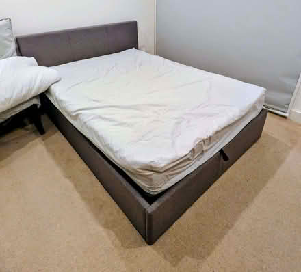 Photo of free Bed Frame - Grey Color (South Lambeth SW8) #1