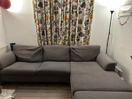 Photo of free Three seater sofa with ottoman (Churchill Square area BN1) #3