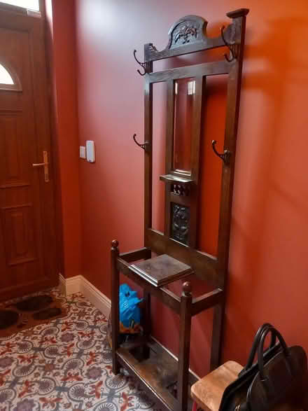 Photo of free Edwardian-ish hall stand (Drumcondra) #1