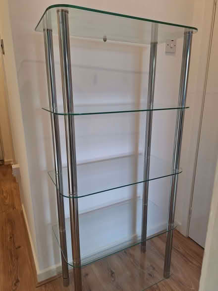 Photo of free Glass and chrome shelves (Heaton Moor SK4) #2