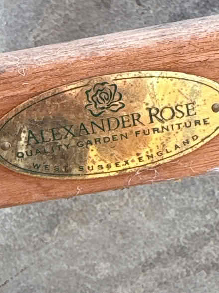 Photo of free Alexander Rose Steamer Chair (Boxmoor, Hemel Hempstead) #3