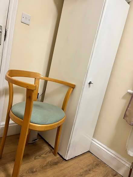Photo of free Chair and small wardrobe (Orpington) #1