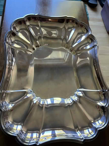 Photo of free Silver Plated Platter (Midtown Palo Alto) #1