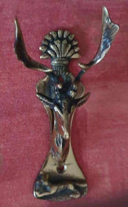 Photo of free brass deer knocker (seaton EX12) #1