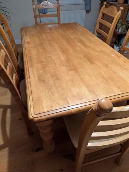 Photo of free Table & 6 chairs (Paignton) #1