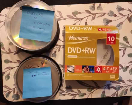 Photo of free dvd+r, dvd+rw (Lucus, Tx) #1