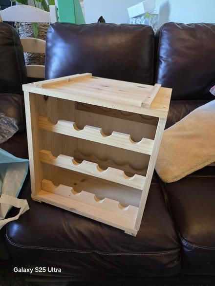 Photo of free Wooden wine rack (Seaton Delaval NE25) #1