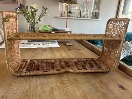 Photo of free Wicker shelves. Brand new (Acton/Askew Road) #1