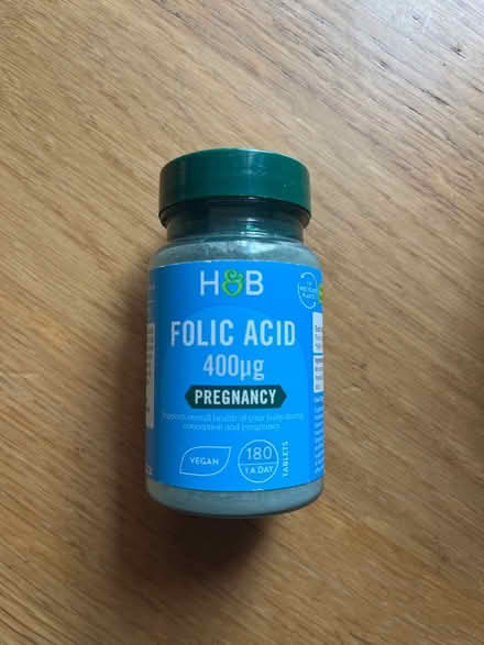 Photo of free Folic Acid Pills (Hitchin) #1