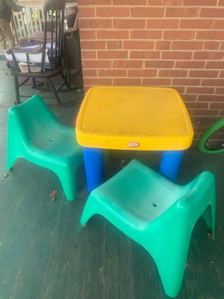 Photo of free Little Tikes Table and two chairs (Lansdale) #2