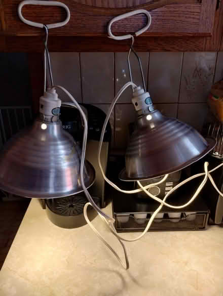 Photo of free 2 Clamp Work Lights (Newark) #2