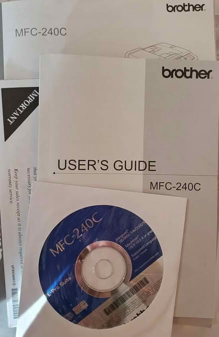 Photo of free guide & CD Brother MFC-240 (Keele St & Eglinton Ave W) #1