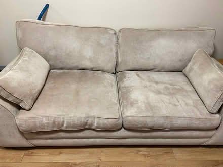 Photo of free Large two seater sofa (Monks Eleigh IP7) #1