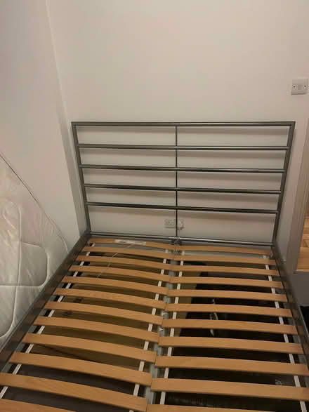 Photo of free Metal double bed frame (Highbury New Park N5) #1