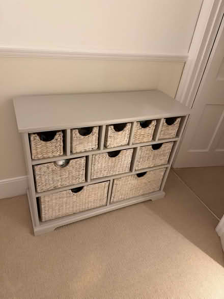 Photo of free Chest of drawers with baskets (Wandsworth SW12) #1