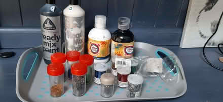 Photo of free Coloured glitter and children's paint (Fleetville AL1) #1