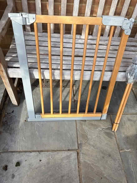 Photo of free Wooden chair gate (Boxmoor, Hemel Hempstead) #1