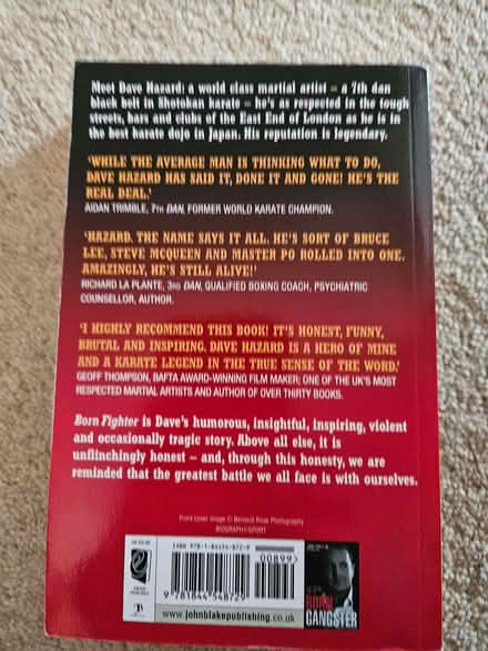 Photo of free Book - Born fighter (Redditch B97) #2
