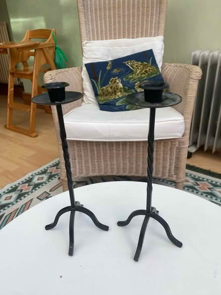 Photo of free Metal Candles stick holders (Peterborough Broadway PE1) #1