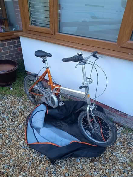 Photo of free Folding bike with carry case (Hayling Island PO11) #1