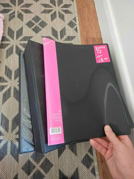Photo of free 40 poly pocket and ring binders (Stanway, CO3) #1