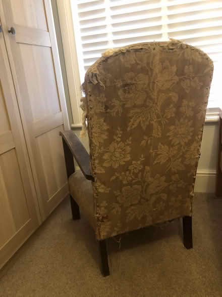 Photo of free Old nursery chair - Great project. Solid wood. (Wells BA5) #2