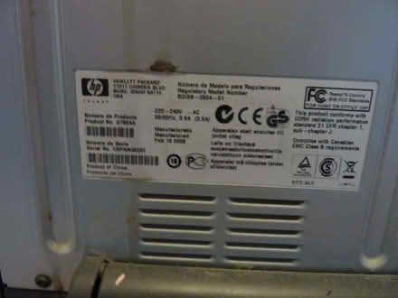 Photo of free HP Colour LaserJet 2700 [2008] (Purley CR8) #2