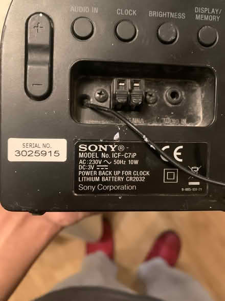 Photo of free Sony dream machine radio (Chelmsford CM2) #3