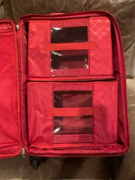 Photo of free suitcase/accessories(handle broke)) (Lafayette) #4